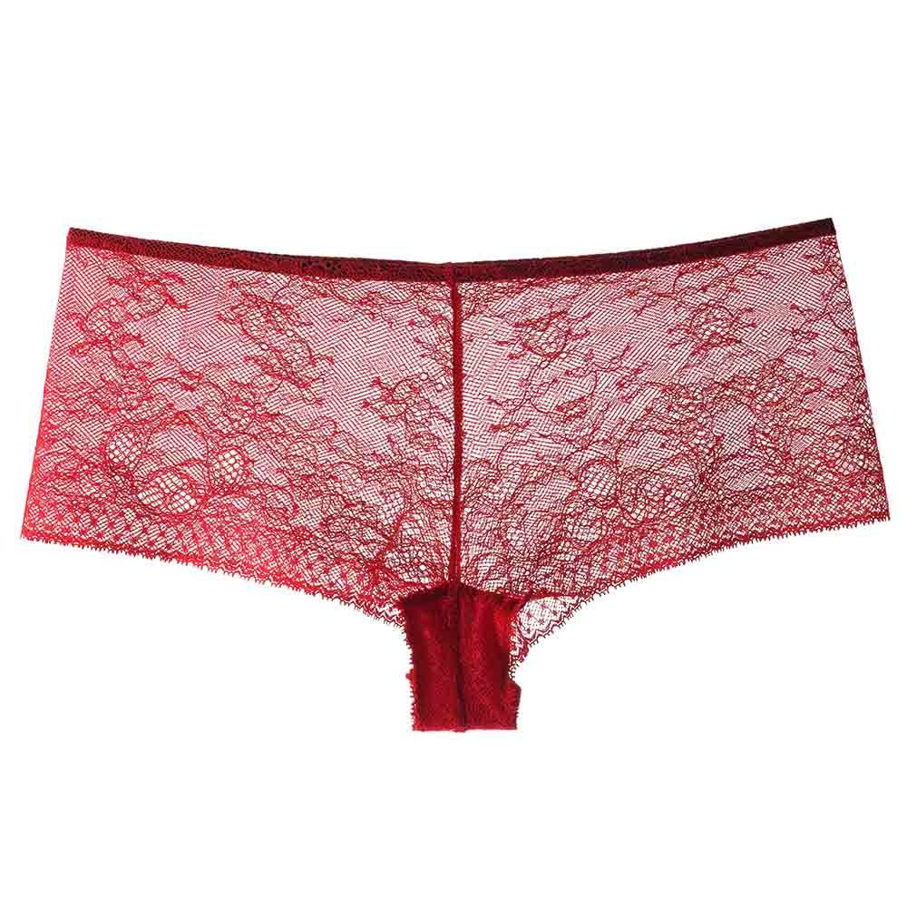 Red shop lacy panties